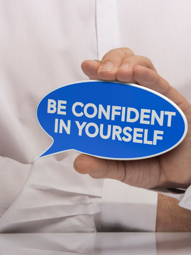 how to be confident self confident